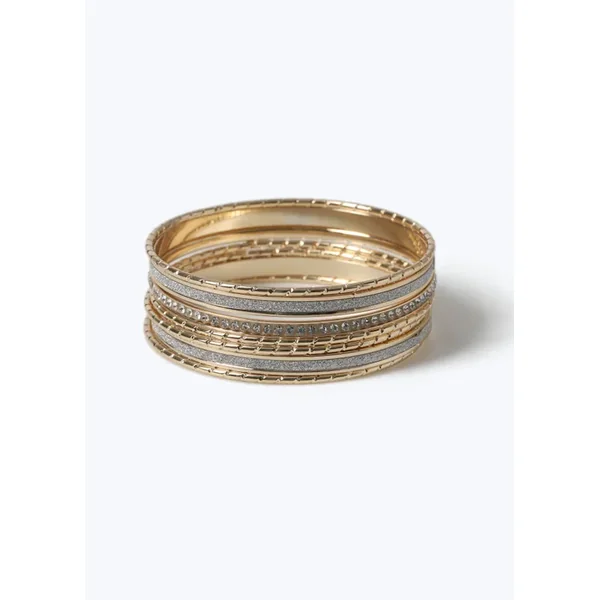 Multipack Gold Bangles