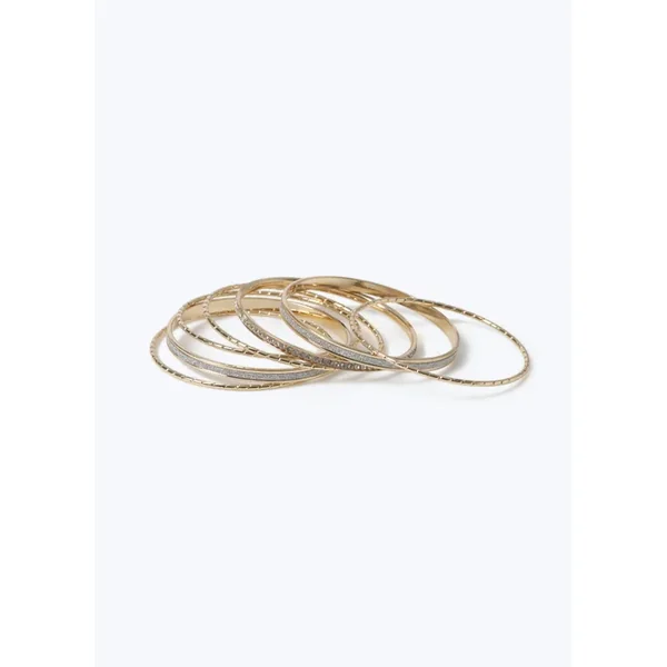 Multipack Gold Bangles
