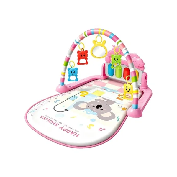 Musical Play Mat Kick And Play Gym Tummy Time Mat Sensory Plaything Gym | Interactive Music Learning Toy, 75*58*40cm, For Crawling Sleep Nursery Bedroom Living Room Home Outdoor Yard Garden
