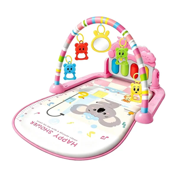 Musical Play Mat Kick And Play Gym Tummy Time Mat Sensory Plaything Gym | Interactive Music Learning Toy, 75*58*40cm, For Crawling Sleep Nursery Bedroom Living Room Home Outdoor Yard Garden
