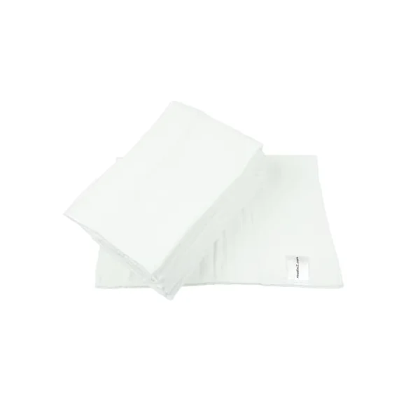 MuslinZ 6 Pack Prefold Cloth Nappies White Cotton Muslin Cloth Diaper Baby Reusable Nappy (Size 2)