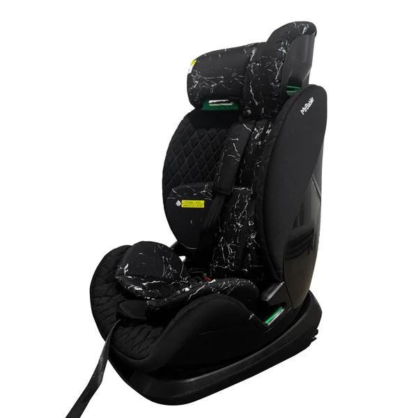 My Babiie - Group 1/2/3 Samantha Faiers Marble Black iSize Isofix Car Seat