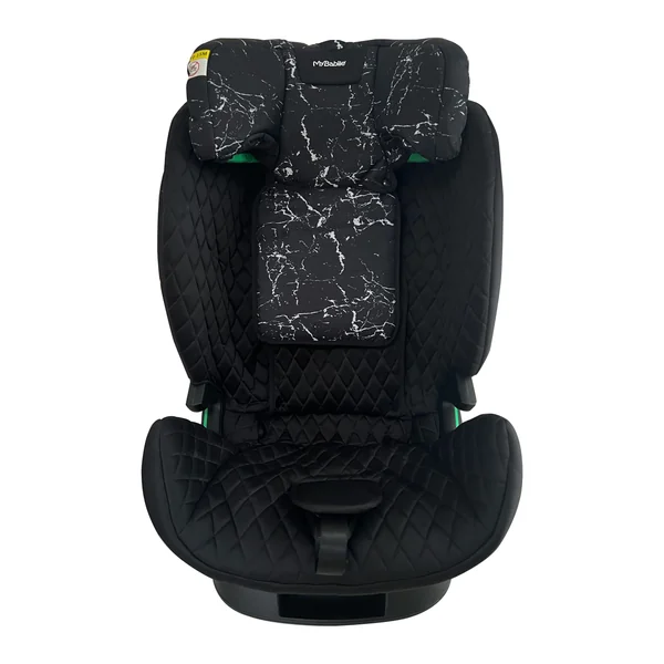 My Babiie - Group 1/2/3 Samantha Faiers Marble Black iSize Isofix Car Seat