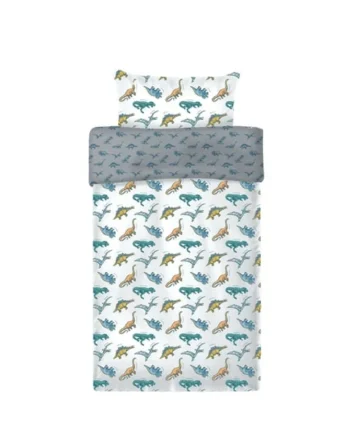 My Little Home Dino Single Duvet Cover Set