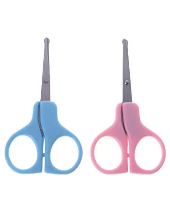 Nail Clippers Baby Nails Cutter Grooming Nursing Care Newborn Kids Safety Stainless Steel Scissors Random Color Professional Round Tip