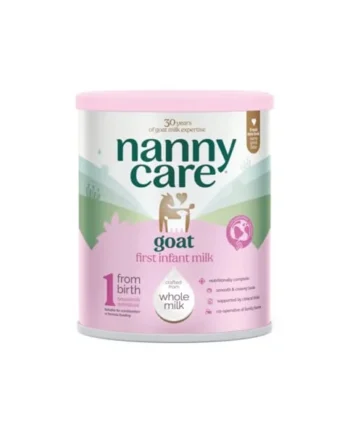 Nannycare Goat Based First Infant Milk – Stage 1 (From Birth) | Baby Powder Made from Whole Goats Milk | Nutritionally Complete Formula for Combination or Bottle Feeding – 800g