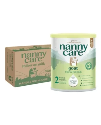 Nannycare Goat Based Follow On Milk – Stage 2 (6–12 Months) | Baby Powder from Whole Goats Milk | Nutritionally Complete Formula for Combination or Bottle Feeding – 800g (6 Pack)