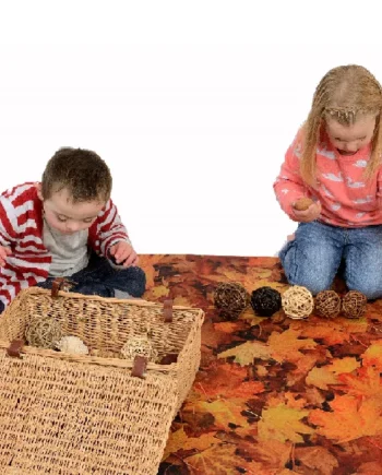Nature Play Mat Leaves