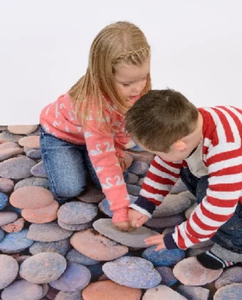 Nature Play Mat Pebbles
