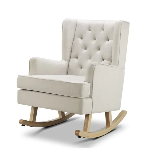 Nested Soothe Easy Chair & Rocker Natural / Beech wood