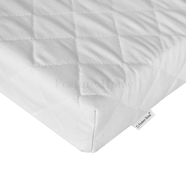 New Toddler Baby Cot Bed Mattress 140 x 70 x 7.5 cm - Breathable Crib Mattress with Polycotton Cover, Fits Various Cosatto, John Lewis Cribs - UK Fire Safe