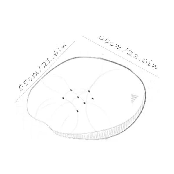 Newborn Baby Sleeping Pad Anti Overflow Portable Playable Machine Washable Baby Feeding Pillow