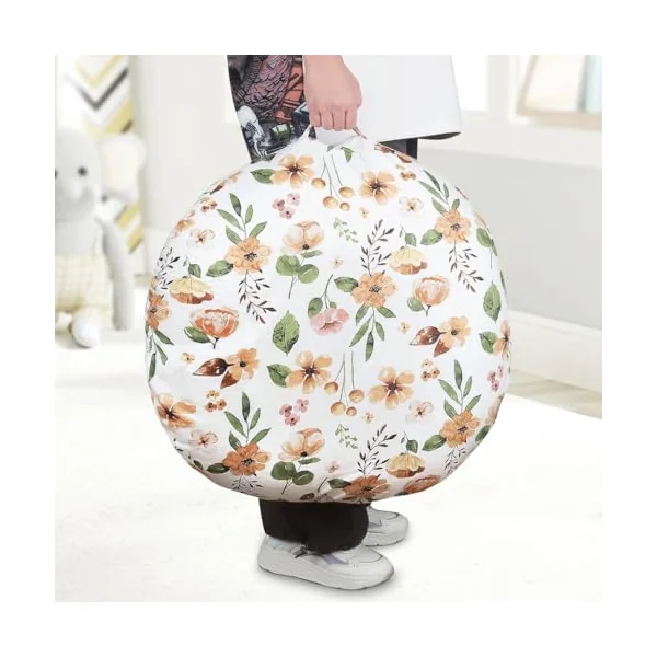 Newborn Baby Sleeping Pad Anti Overflow Portable Playable Machine Washable Baby Feeding Pillow