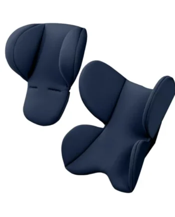 Newborn Carseat Insert, 2PCS Soft Comfortable Infant Carseat Insert and Head Support with Seat Belt Hole for Baby Carseats, Strollers, Carriers