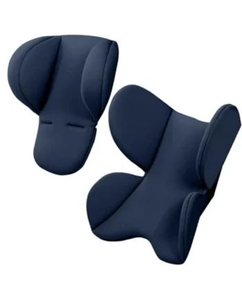Newborn Carseat Insert, 2PCS Soft Comfortable Infant Carseat Insert and Head Support with Seat Belt Hole for Baby Carseats, Strollers, Carriers.
