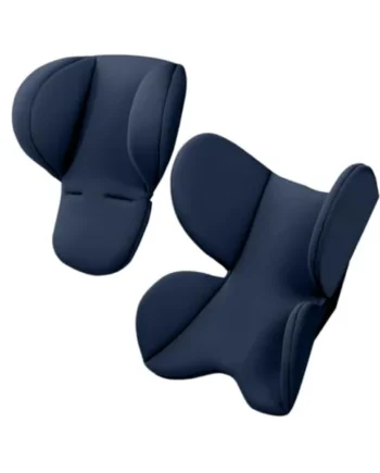 Newborn Carseat Insert, 2PCS Soft Comfortable Infant Carseat Insert and Head Support with Seat Belt Hole for Baby Carseats, Strollers, Carriers..