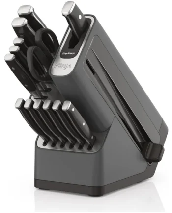 Ninja 14 Piece Stay Sharp Knife Block Set - Black