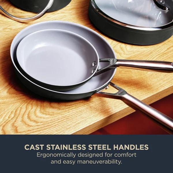 Ninja 26cm Ceramic Pro Aluminium Saute Pan