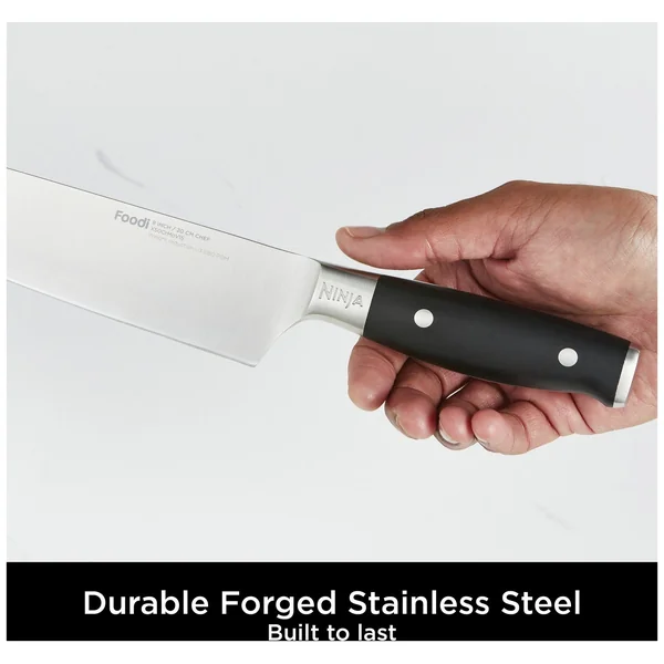 Ninja Stay Sharp 5 Piece Knife With Knife Block - Black