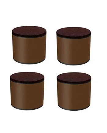 Niture Legs,Carbon Steel Niture Table and Chair Floor Mat Table Mat High Increase Mute Wear Sofa Bed Mat Floor Protection Mat,Brown