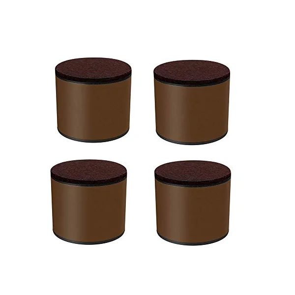 Niture Legs,Carbon Steel Niture Table and Chair Floor Mat Table Mat High Increase Mute Wear Sofa Bed Mat Floor Protection Mat,Brown