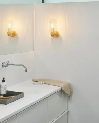 Nordlux Tutan LED Wall Light - Brass