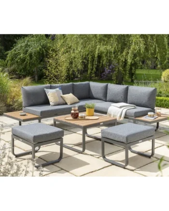 Norfolk Leisure Billingford 7 Seater Garden Corner Sofa Set