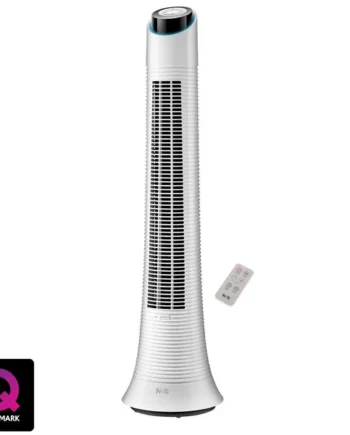NSA Column Fan With Remote Control White, TFDC-60-RC/W