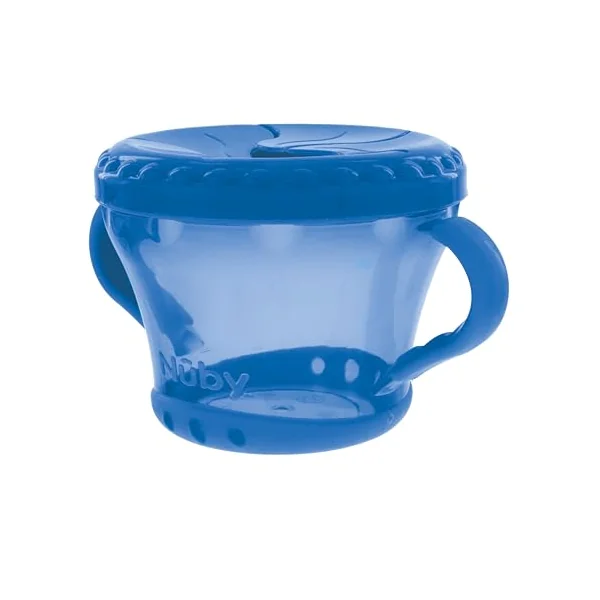 Nuby ID5409 Grip Snack Pot (Colours May Vary)