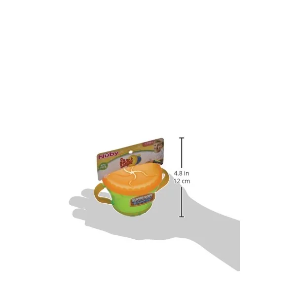 Nuby ID5409 Grip Snack Pot (Colours May Vary)