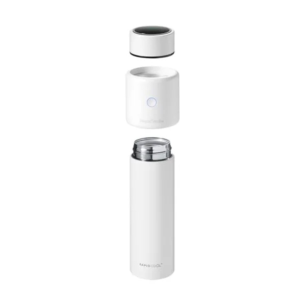 Nuby RapidSterilise Portable UV Steriliser, Made for RapidCool - 70 Uses per Charge | Auto Shut-Off | Kills 99.9% of Bacteria (White)
