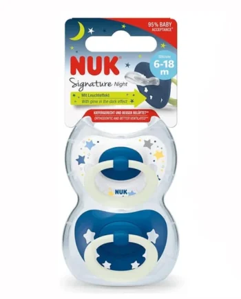 Nuk Signature Soother 6-18m - Blue