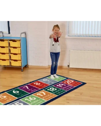 Numbers 1-20 Runner Carpet 3x1m