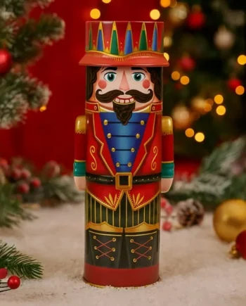 Nutcracker Biscuit Tin with Shortbread Biscuits 135g