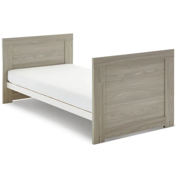 Obaby Nika 3 Piece Nursery Furniture Set - Grey Wash & White