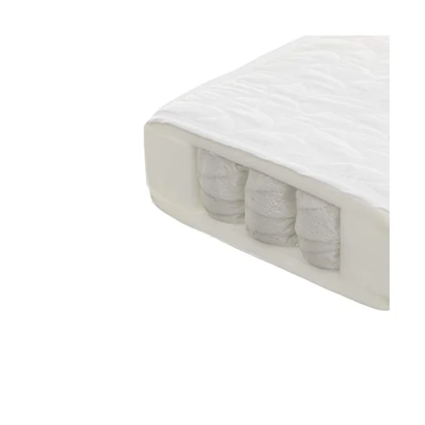 Obaby Pocket Sprung Mattress, 120 x 60 cm Baby Cot Mattress with Individual Pocket Springs and Removable Washable Cover