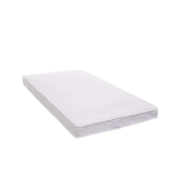 Obaby Pocket Sprung Mattress, 120 x 60 cm Baby Cot Mattress with Individual Pocket Springs and Removable Washable Cover