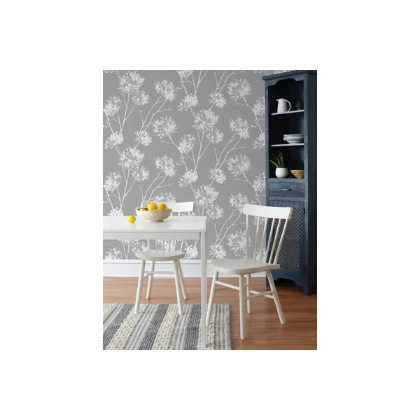 One O'Clocks Floral Peel and Stick Wallpaper