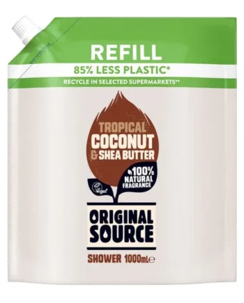 Original Source Shower Refill 1000ml - Tropical Coconut & Shea Butter