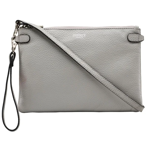 Osprey London Madison Leather Women's Cross Body bag, Dove