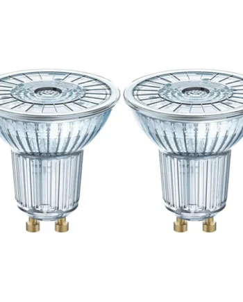 Osram 5W LED Full Glass GU10 Bulb - Twin Pack