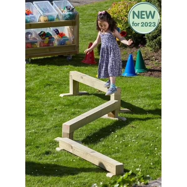 Outdoor Balance Beam Set