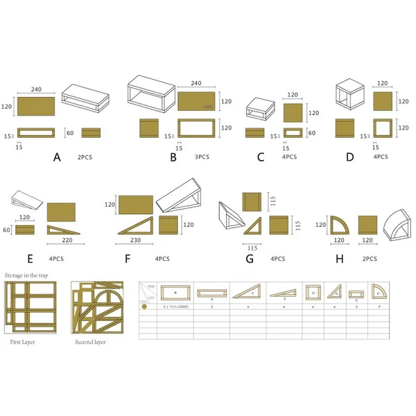 Outdoor Hollow Blocks