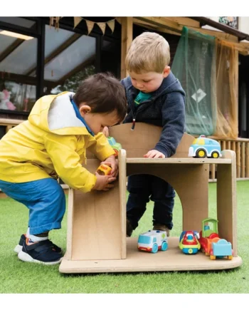 Outdoor Play Garage