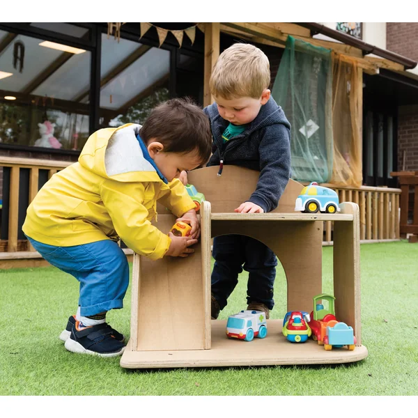 Outdoor Play Garage