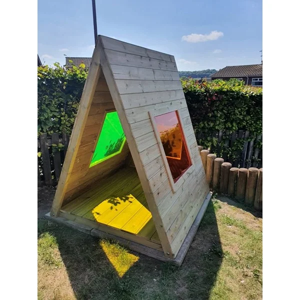 Outdoor Rainbow Den