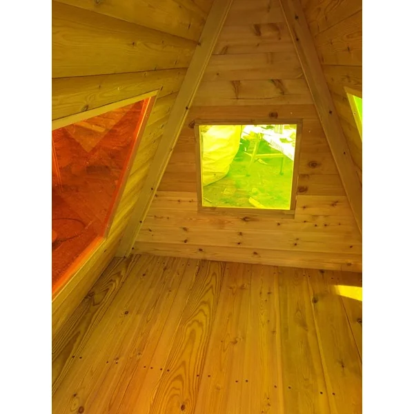 Outdoor Rainbow Den