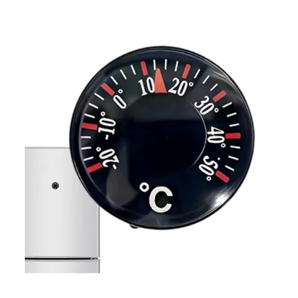 Outdoor Temperature Gauge Camping Thermometer Gauge | Camping Outdoor Thermograph 2.28g, For Indoor Car RV Patio Door Marine Backpacking Hiking Porch Greenhouse