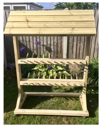 Outdoor Welly Trolley with Roof