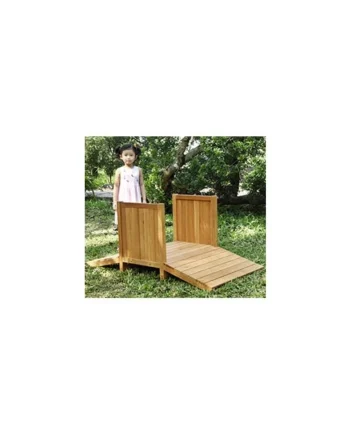 Outdoor Wooden Bridge
